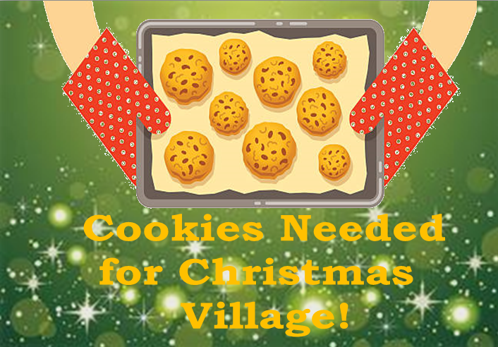 Cookies Needed for Christmas Village 1