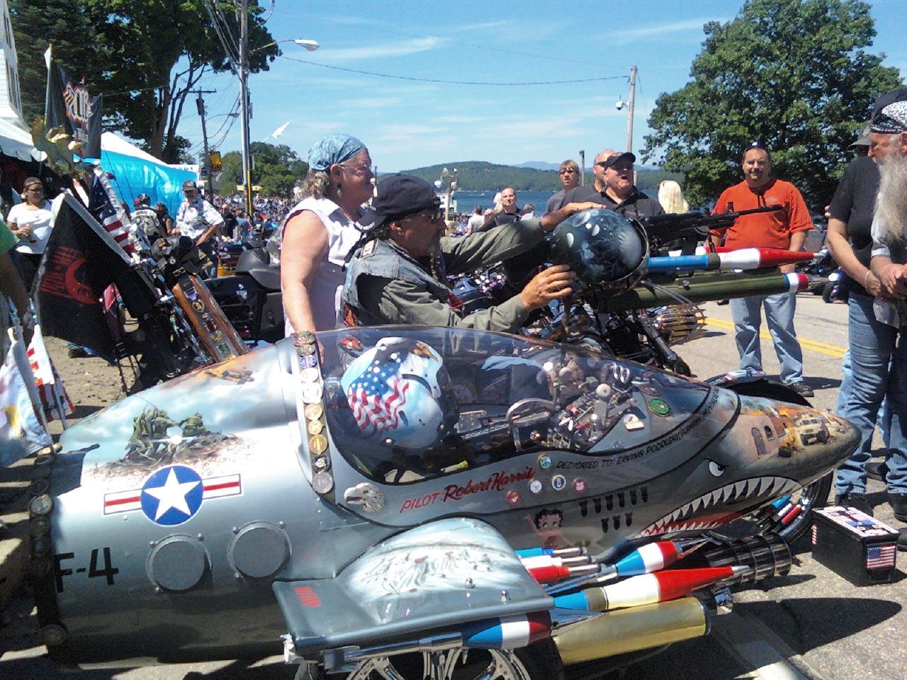 American Veteran Tribute Bike