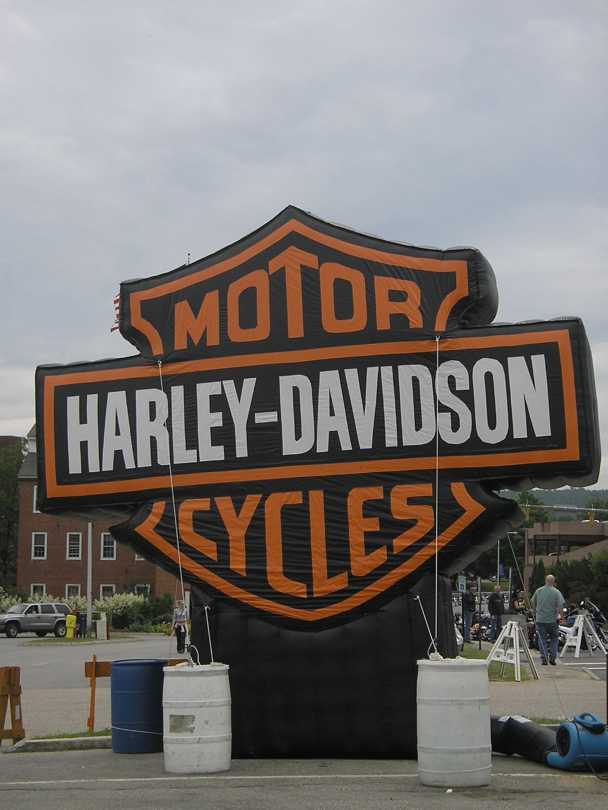 Harleys 2010 inflatable sign