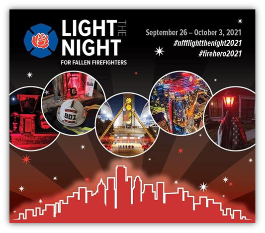 Fallen Firefighters Light the Night
