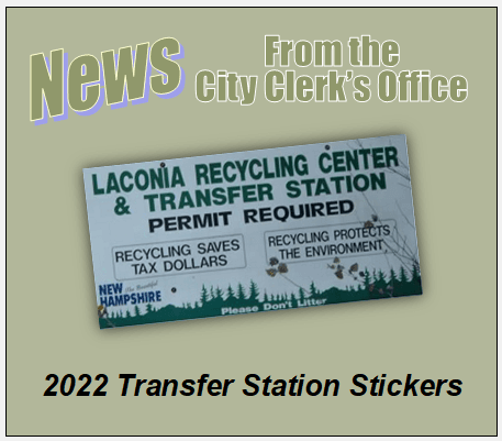 2022 Transfer Station Stickers