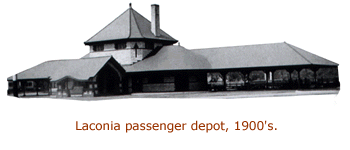 Laconia Passenger Depot, 1900s