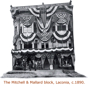 The Mitchell and Mallard Block 1890