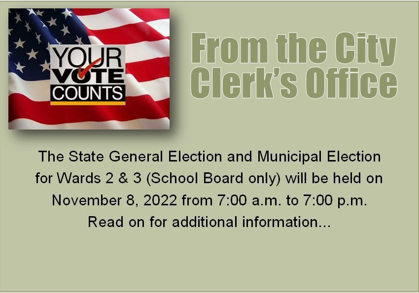 November 8, 2022 Election